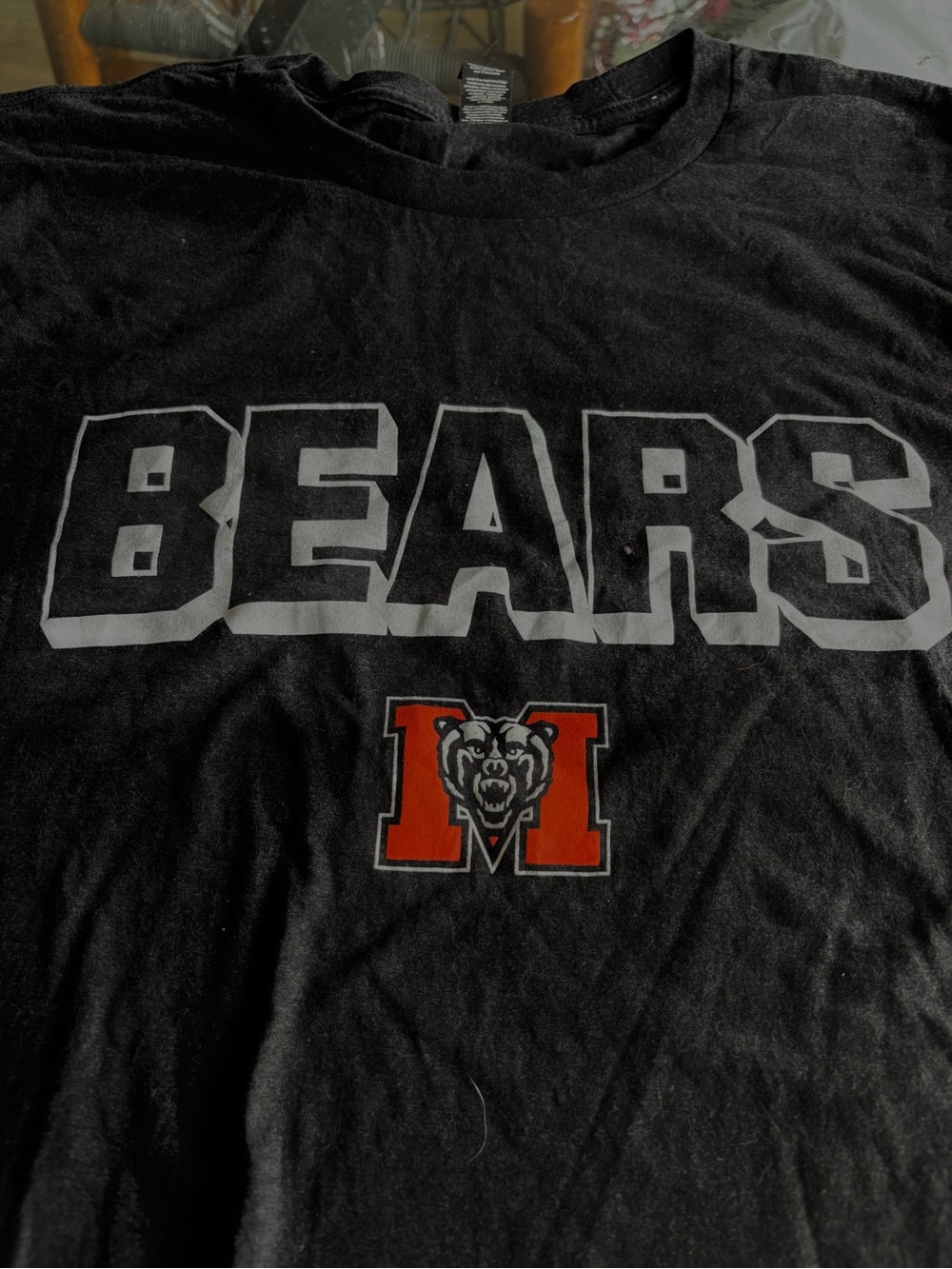 Mercer Bears Graphic Short-Sleeve Tee - Black Never Worn Large